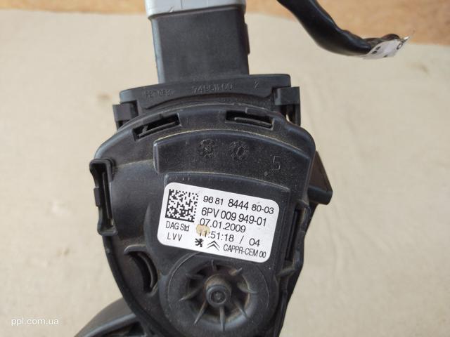 9681844480 PEUGEOT Педаль газа (акселератора) купить в Винница