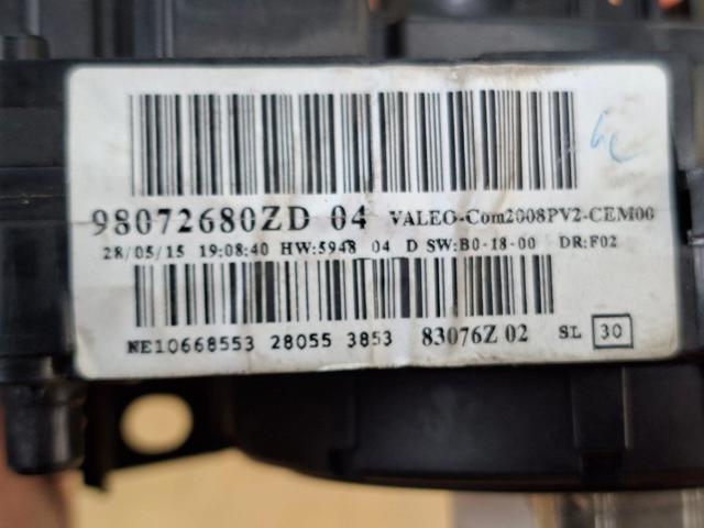 98072680ZD Левый подрулевой переключатель купить Хмельницкий