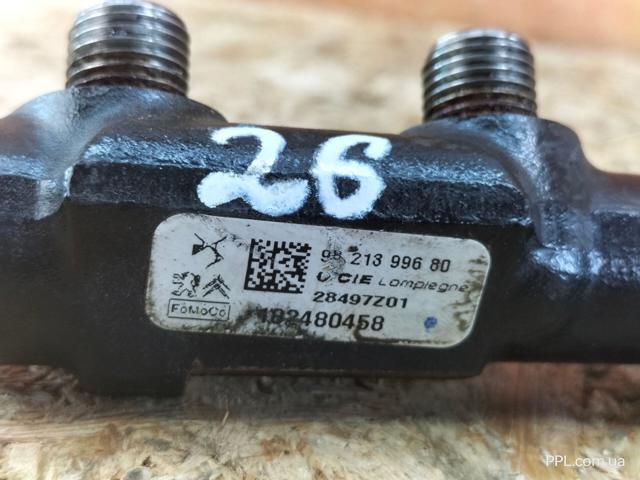 PEUGEOT 9821399680 Распределитель топлива (рампа) в наличии Ровно