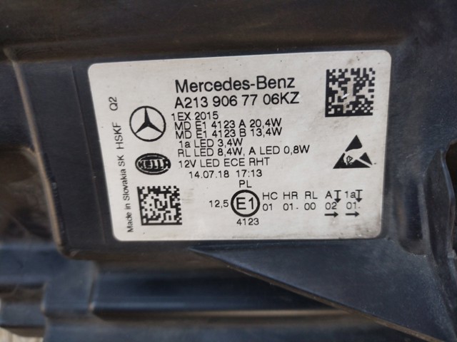 MERCEDES A2139067706 в наличии Украина
