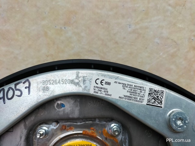 9068601900 MERCEDES Подушка безопасности водителя купить в Полтава