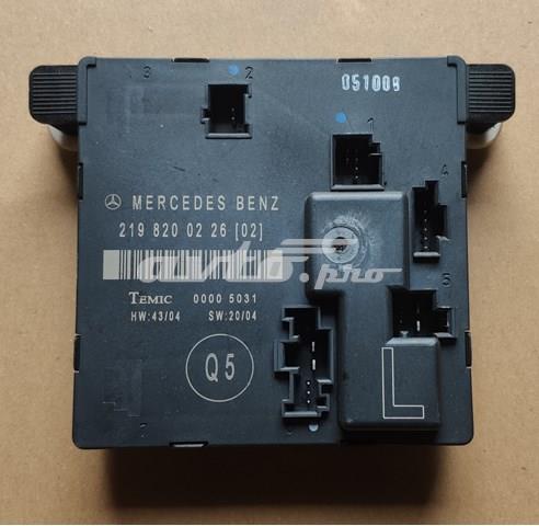 Блок управления систем комфорта 2198200226 MERCEDES