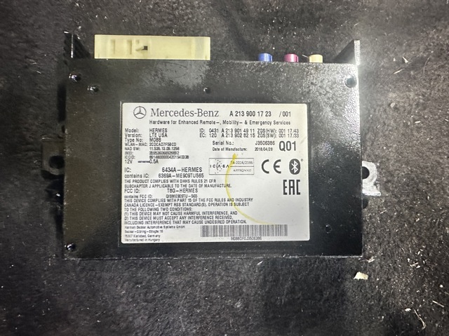 Блок управления телефоном A2139001723 MERCEDES