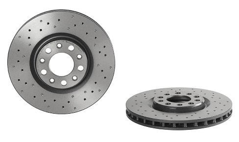 Диск тормозной передний 0993632X BREMBO