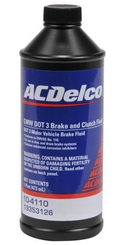 Жидкость тормозная 104110 AC DELCO