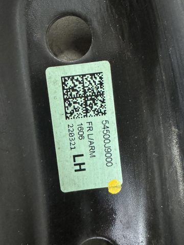 54500J9000 HYUNDAI Рычаг передней подвески нижний левый купить в Полтава