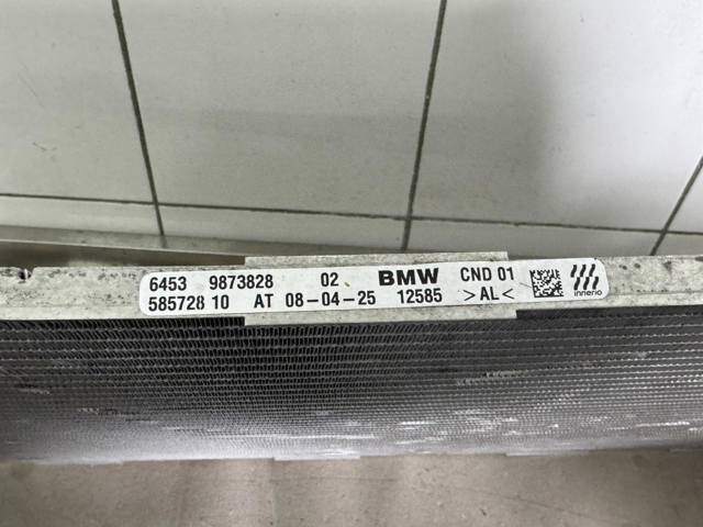 BMW 64539873828 Радиатор кондиционера в наличии Винница
