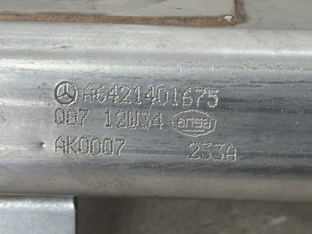 A6421401675 Радиатор системы EGR рециркуляции выхлопных газов купить Полтава