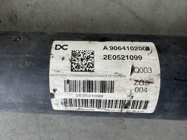 MERCEDES A9064102001 Кардан передний в наличии Сумы