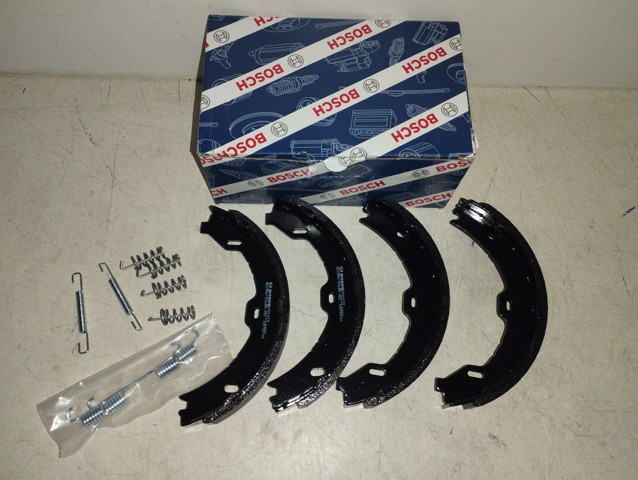 Колодки ручника/стояночного тормоза 0986487666 BOSCH