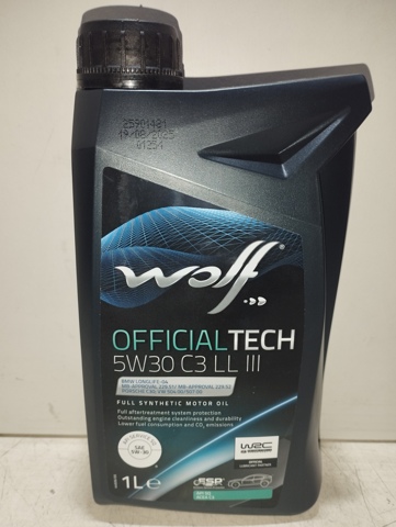 Моторное масло полисинтетическое 1048179 WOLF
