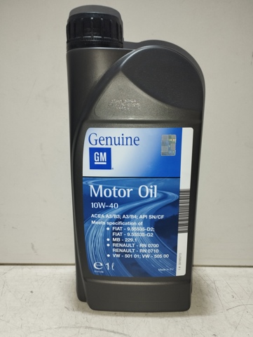 Масло моторное минеральное 1942043 GM