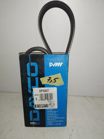 Поликлиновый ремень 5PK847 DAYCO