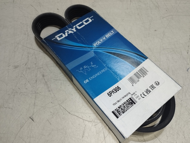 Клиновый ремень 6PK906 DAYCO