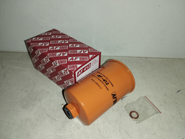 Фильтр тонкой очистки топлива AF412 ALPHA FILTER
