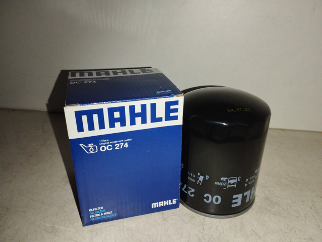 Фильтр масляный грубой очистки (полнопоточный) OC274 MAHLE