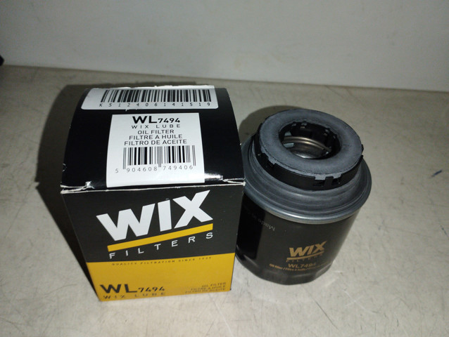 Масляный фильтр двигателя WL7494 WIX