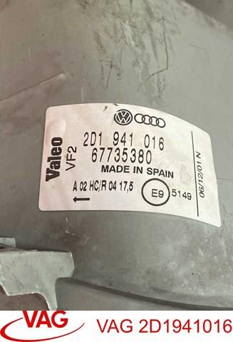 VAG 2D1941016 Правая фара в наличии Харьков