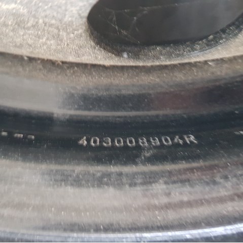 RENAULT 403008904R Диски колесные стальные (штампованные) в наличии Черкассы