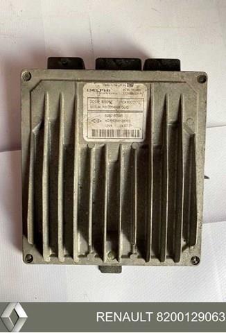 Компьютер двигателя 8200129063 RENAULT