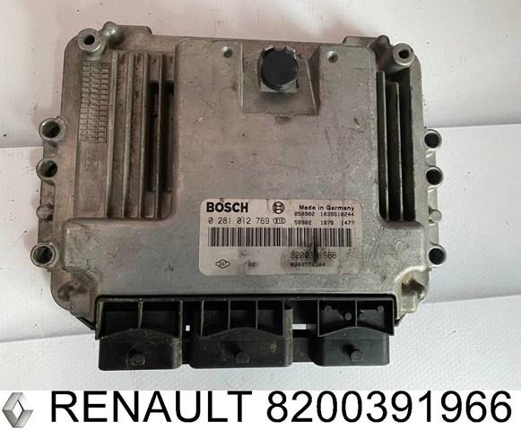 Модуль управления двигателем 8200391966 RENAULT