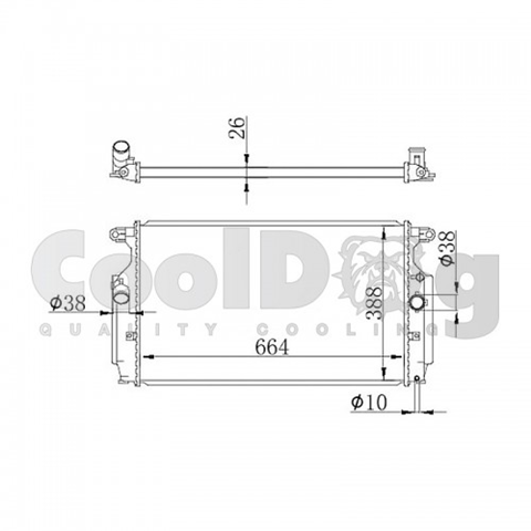 Радиатор охлаждения CLD0086 CoolDog