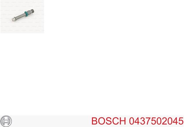 0437502045 BOSCH Форсунка впрыска топлива купить в Черновцы