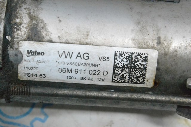 VAG 06M911022D Стартер в наличии Днепр
