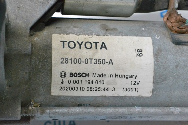 TOYOTA 281000T350 Стартер в наличии Харьков