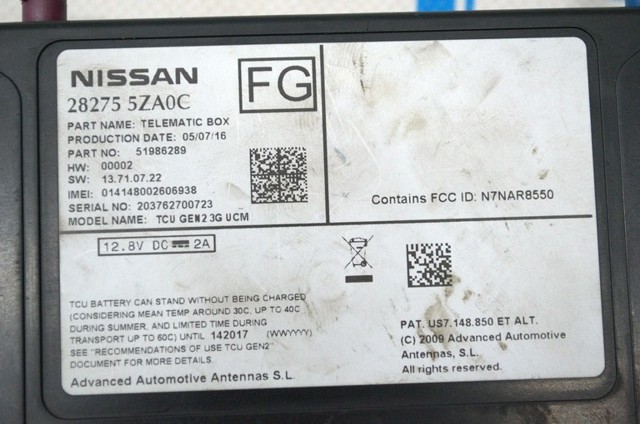NISSAN 282755ZA0C в наличии Ирпень
