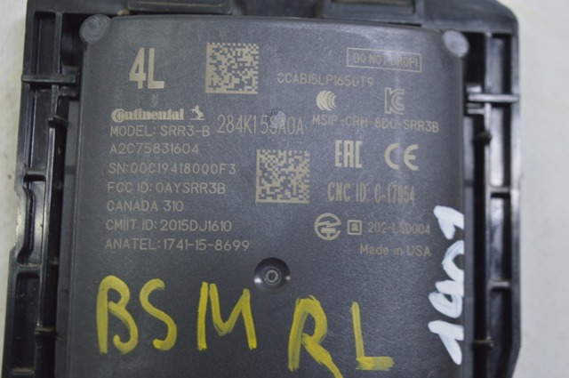 Датчик контроля мертвой зоны, задний 284K15SA0A NISSAN