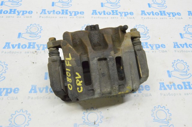 Суппорт тормозной, передний, левый 45019SHJA01 HONDA