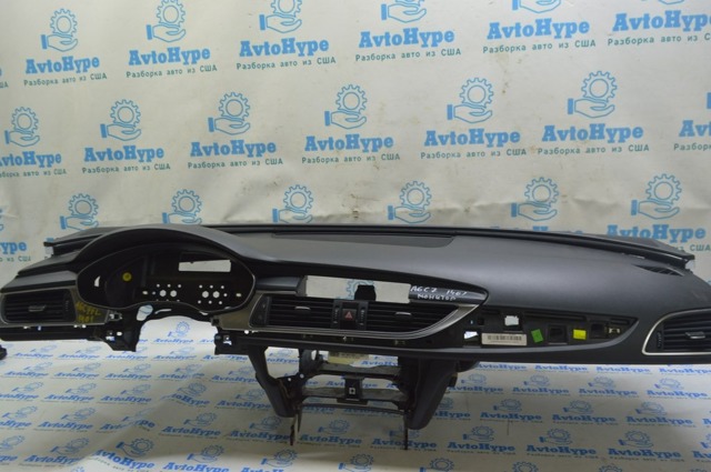 Торпедо передняя панель с airbag audi a6 c7 12-18 без проекции, черн (01) 4g1-857-001-d-24a 4G1-857-001-D-24A