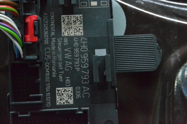 Блок комфорта передней двери 4H0959793AC PORSCHE