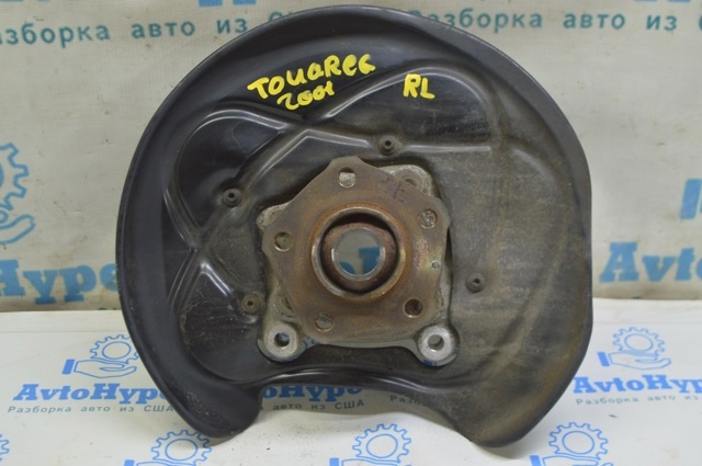 Защита тормозного диска заднего, левая 4M0615611C VAG