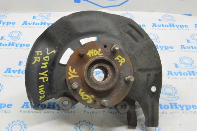 Цапфа - поворотный кулак передний, правый 517162T110 HYUNDAI
