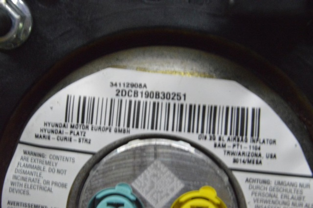 569002T520VA HYUNDAI Подушка безопасности (AIRBAG) водительская купить в Кривой Рог