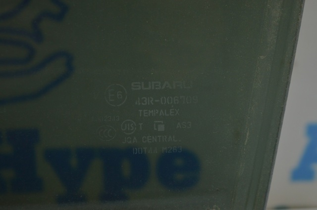 SUBARU 62011SJ030 Стекло двери задней левой в наличии Николаев