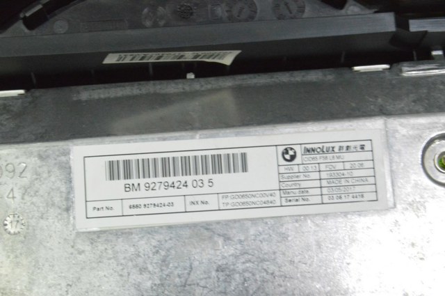 65509279424 BMW Дисплей многофункциональный купить в Кривой Рог