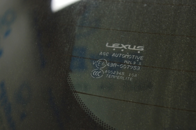 Стекло заднее двери багажника lexus rx350 rx450h 16-22 тонировка, подогрев (01) 6810548520 6810548520
