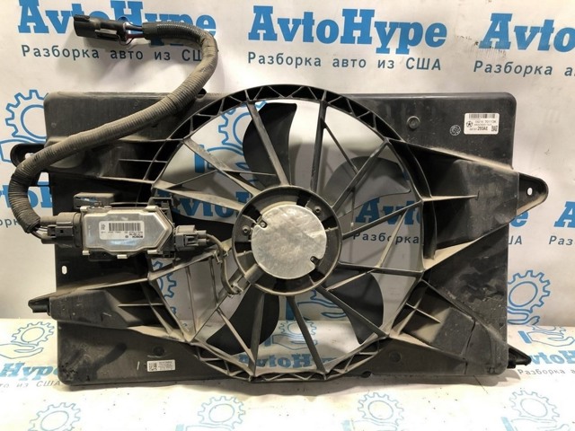 CHRYSLER 68205996AC Диффузор радиатора охлаждения, в сборе с мотором и крыльчаткой в наличии Днепр