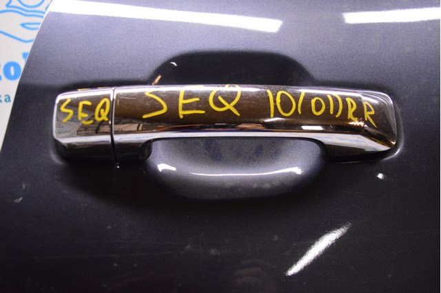 Ручка двери внешняя зад прав toyota sequoia 2008-2022 (01) хром 69210-0c020 69210-0C020
