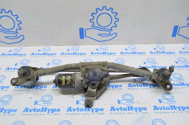Мотор стеклоочистителя стекла (трапеции) 76505STXA01 HONDA