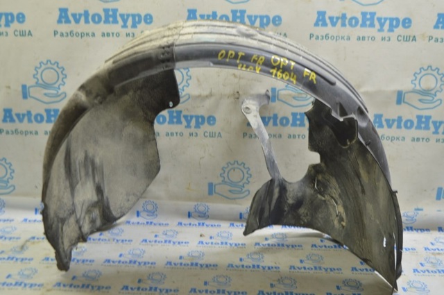 Подкрылок переднего крыла, правый 86812D5000 HYUNDAI