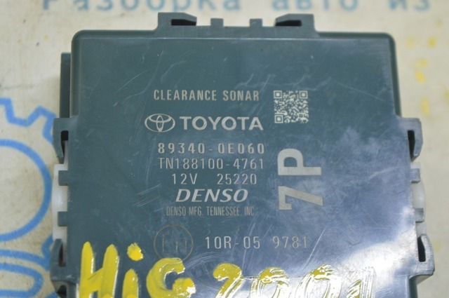 TOYOTA 893400E060 в наличии Киев