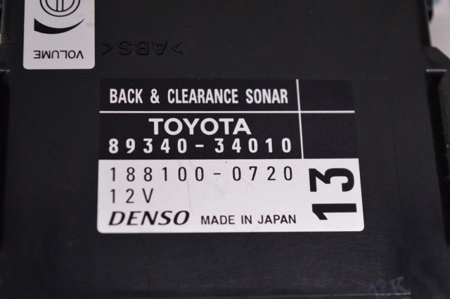 TOYOTA 8934034010 в наличии Николаев