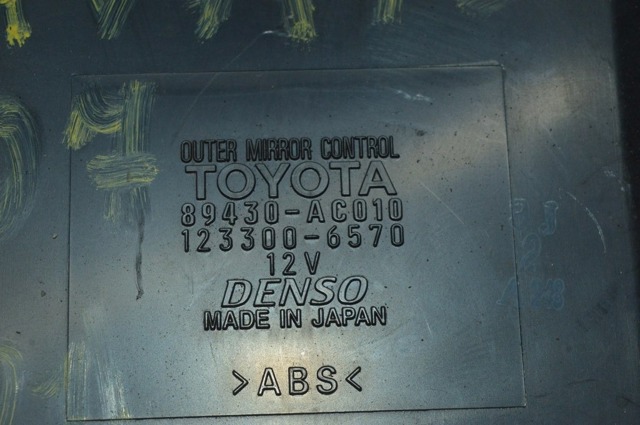 TOYOTA 89430AC010 в наличии Кривой Рог