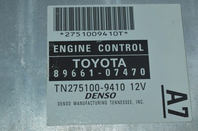 8966107470 TOYOTA Блок управления двигателем купить в Львов