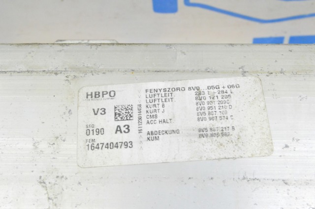 8V5807109 VAG Усилитель переднего бампера купить в Харьков