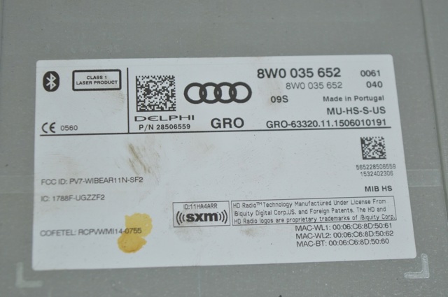 VAG 8W0035652 в наличии Николаев